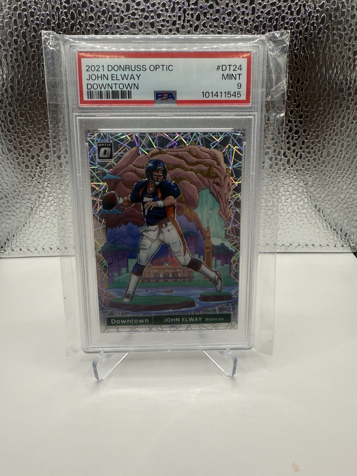 2021 Panini Donruss Optic - Downtown John Elway #DT-24