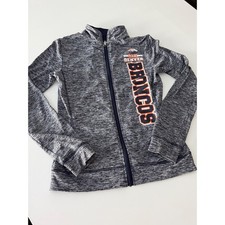 NFL Denver Broncos NFL Girls Teens Size S CH P 3 5 Zip Up Jacket Activewear