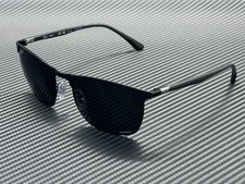 RAY BAN RB3686 186 K8 Black Grey Polarized Unisex 57 mm Sunglasses