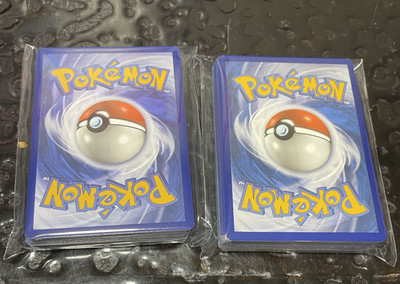 100 POKEMON CARDS near mint or better. 2 packs of 50 cards each