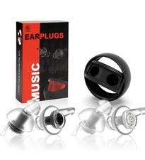High Fidelity Concert Ear Plugs, 23dB Noise Reduction Musician Earplugs for
