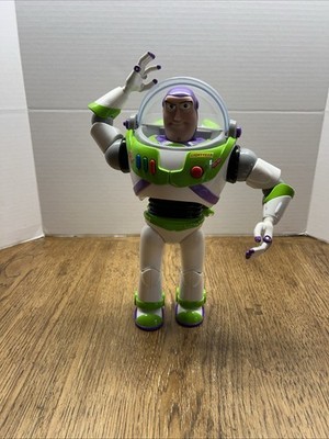 Disney Toy Story Talking Buzz Lightyear 12 Inch Figure Pixar Lights Sounds