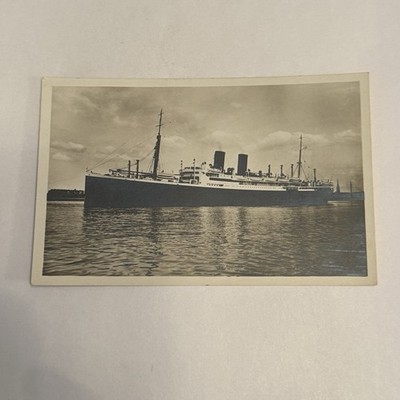 NORDDEUTSCHER LLOYD, BREMEN D. Dresden Postcard VTG UNP Germany