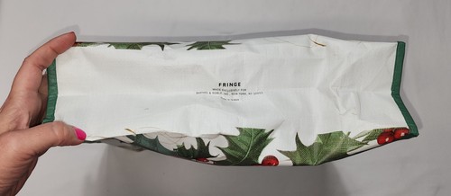 Bolso de mano reutilizable de Navidad con flecos bolsas sagradas hechas exclusivamente para Barnes & Noble - Imagen 6 de 10