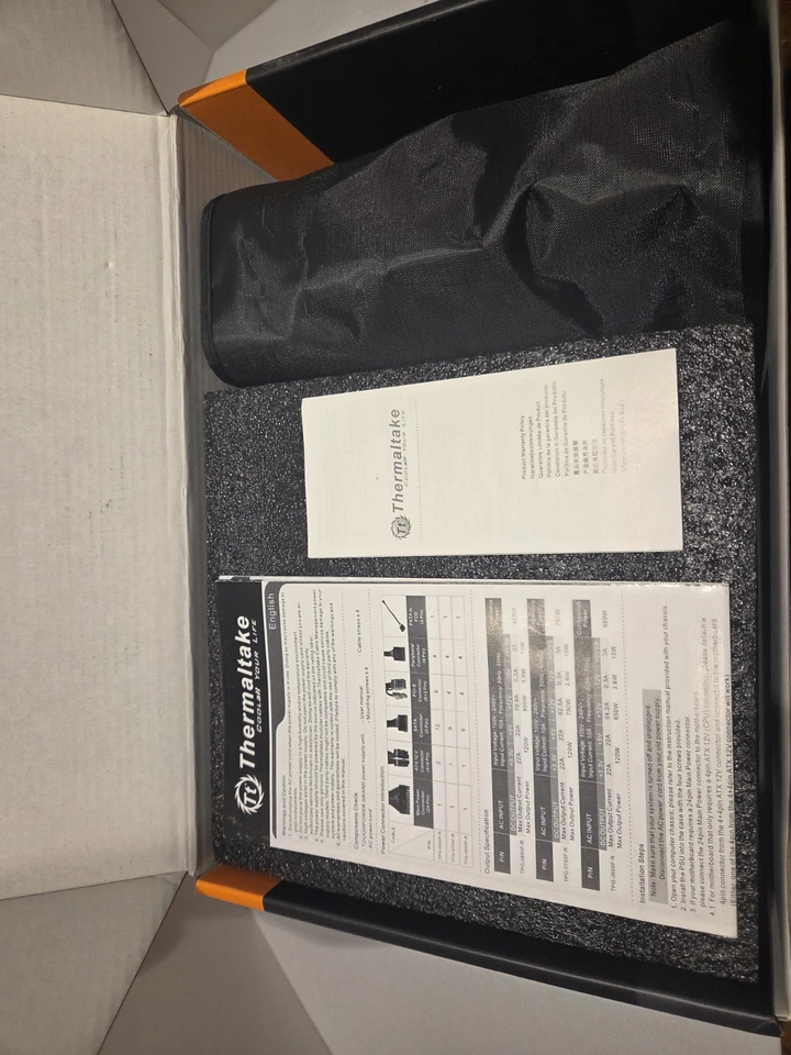 Thermaltake Toughpower Grand RGB 850W 80+ Gold Fully Modular ATX PSU - Image 4 of 4