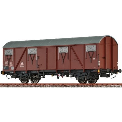 Brawa 67820 Gedeckter Güterwagen Glmhs 50 der DB, Ep. III N + Neu