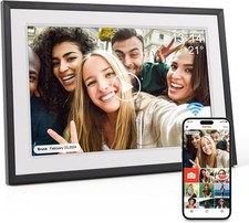 Digitaler Bilderrahmen 10,1 Zoll Uhale- WLAN IPS-Touchscreen Foto Rahmen 32GB