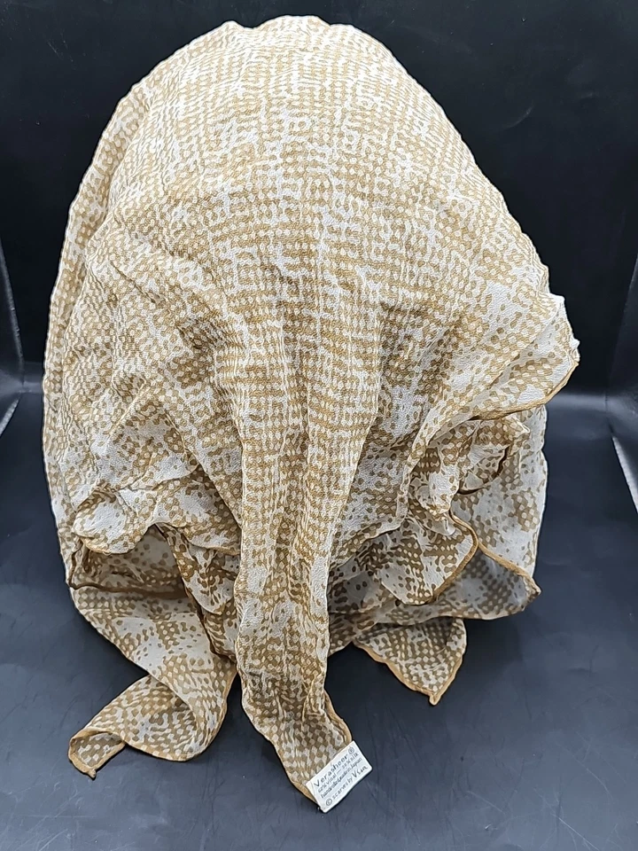 Lote de bufanda de seda vintage Vera Neumann Ella Schiaparelli corazones rojos azules geométricos  Foto 4 de 4