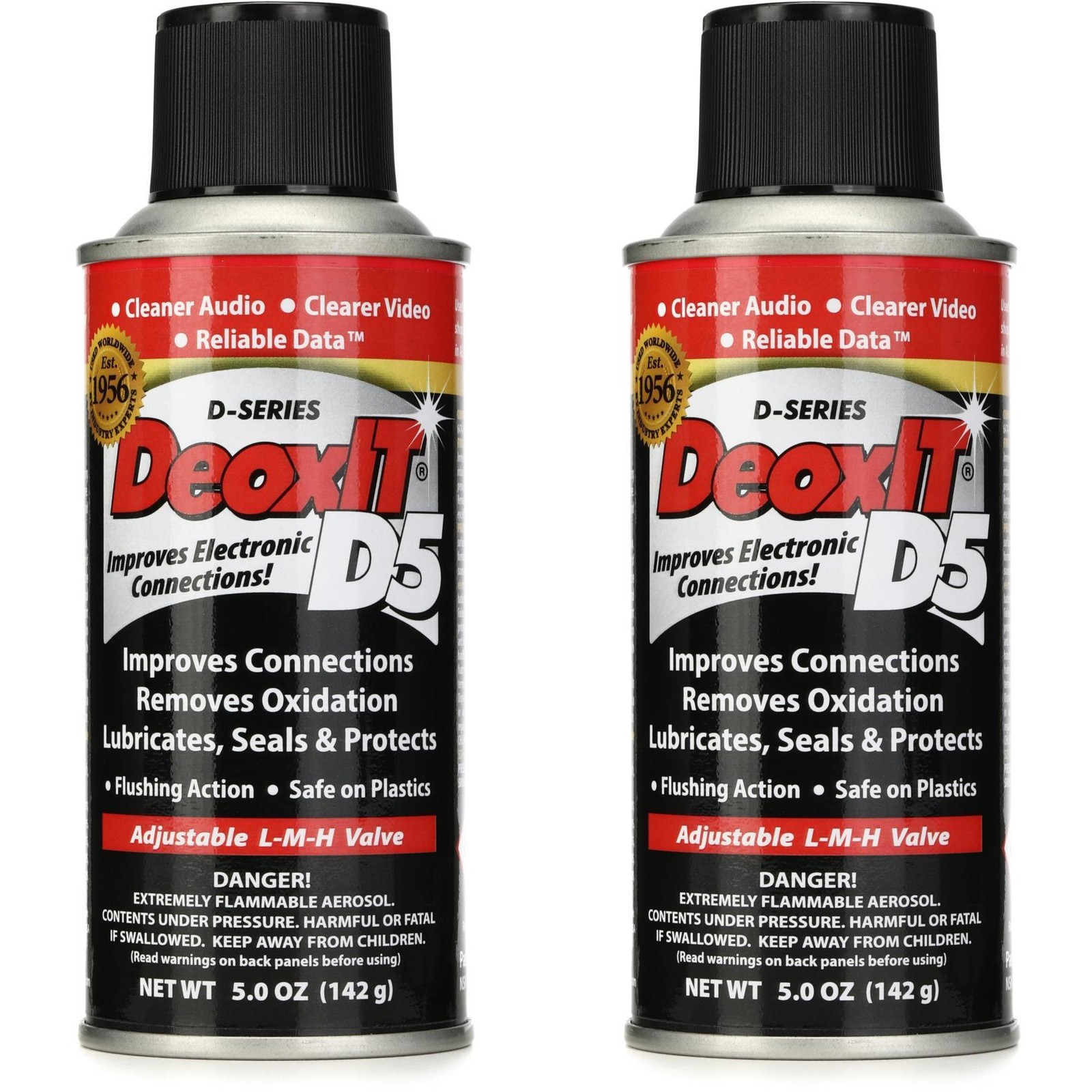 CAIG Laboratories DeoxIT D5 Очиститель контактов 5 растворы 2 упаковки 5190₽