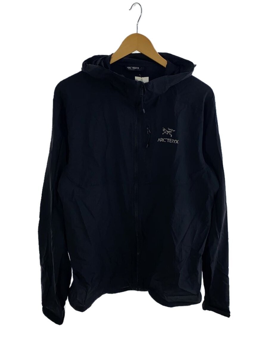 Arc'teryx Giacca Nylon Nero Cappotto Medio Tinta Unita Outdoor #EG CZA