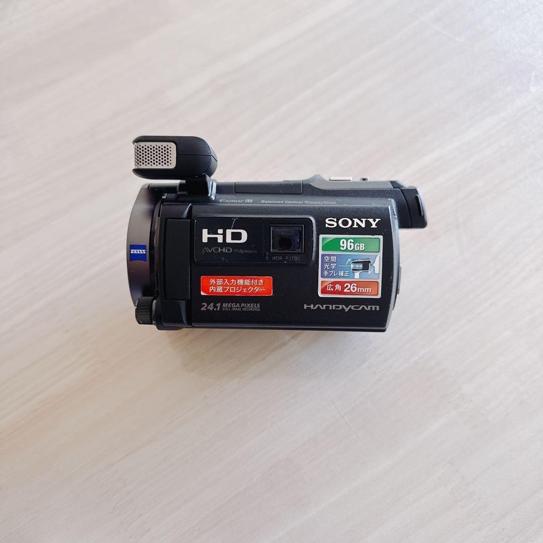 【中古品】SONY HDR-PJ790V ビデオカメラ SONY HDR-PJ790V-B HANDYCAM PJ790V Optical 10x Built-in