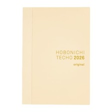 Hobonichi Techo 2026 Original English Version A6 / 1 page per day / English /