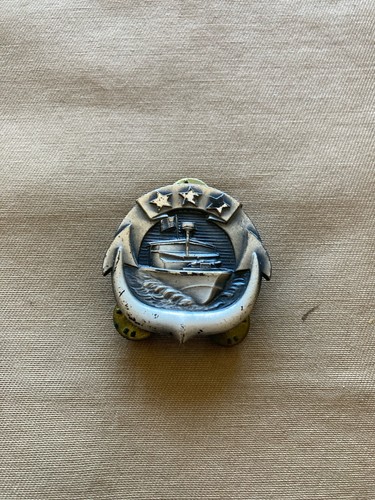 Prendedor insignia oficial artesanal fluvial de la Marina de los Estados Unidos Vietnam - Imagen 1 de 2
