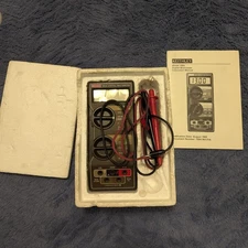 Keithley 130A Digital Multimeter Tested Working w/ Manual Leads Box Battery USA
