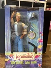1995 Pocahontas John Smith Sun Colors Disney Doll Vintage Mattel New In Box