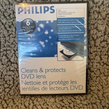 PHILIPS Laser Lens Cleaner - Cleans CD DVD Lens - New / Sealed