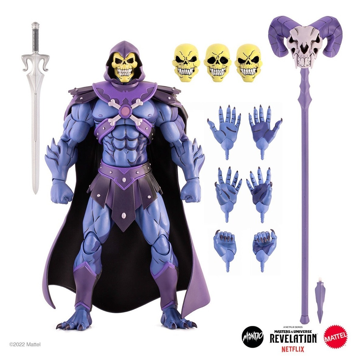 MONDO x Netflix 1/6 スケルター マスターズ・オブ・ユニバース Mondo X Netflix 1/6 Skelter Masters Of Universe Sdcc Limited