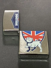 Zippo Bulldog Outer Case Silver Rare Model 2018 New Unused