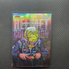 2025 Topps Chrome Formula 1 F1 Lando Norris Helmet Collection #HC-4 Mclaren