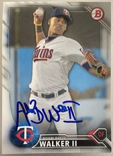 Adam Brett Walker 2016 Bowman - Prospects (RC)