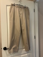 Eddie Bauer Men  s Pants Relaxed Fit size 33X32 color khaki/beige
