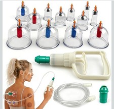 Cupping Set,12 Cups Cupping Kit for Massage Therapy, Chinese Cupping Therapy Set
