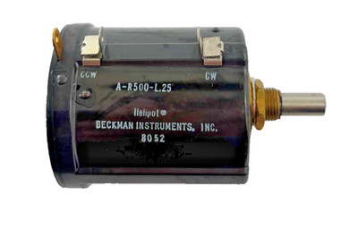 Beckman Helipot A-R500-L.25 Precision Adjustable Resistor / Potentiometer NO BOX