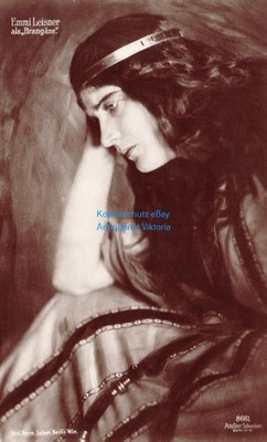 Postcard Emmi Leisner as Brangäne