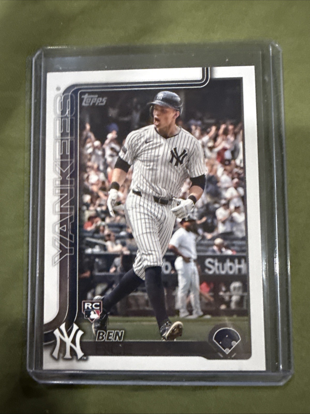 2025 Topps Series 1 Ben Rice RC #337 New York Yankees