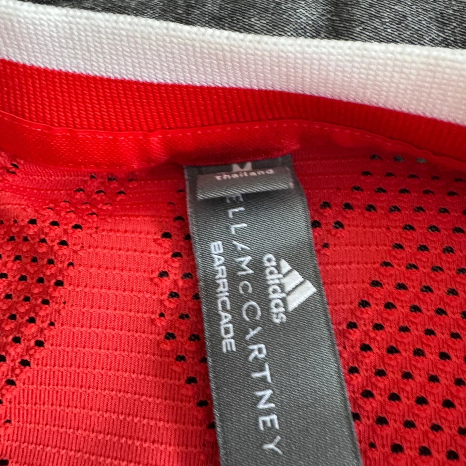 Adidas By Stella McCartney Men’s Court Tee Salmon Red Size Medium Tennis Shirt - Image 4 of 4