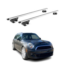 Dachträger Grundtäger für Mini Clubman R55 2007-2014 90kg Alu Silber 2 tlg ABE