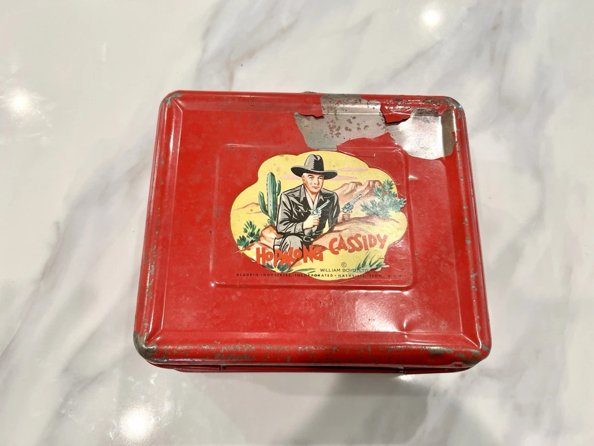 Hopalong Cassidy Metal Lunch Box for sale | eBay