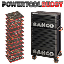 Bahco BAHXLARGE Tool Trolley General Purpose Tool Kit 560pc
