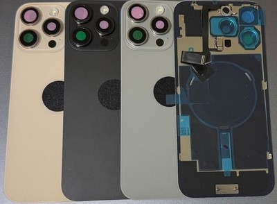 iPhone 16 Pro Rückseite Glas Ersatz MagSafe mit NFC Kamera Linse Magnete