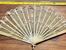 Antique Hand fan   Victorian era