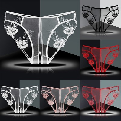 Mode Damen Slip Höschen Woman Panty durchsichtig sexy Slip transparent Frühlin