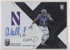2017 Panini Elite Draft Picks Draft Picks Auto Anthony Walker Jr #215 Auto no9