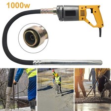 Betonr&uuml;ttler 1000W 1.5M R&uuml;ttelflasche Schlauch Betonverdichter Innenr&uuml;ttler