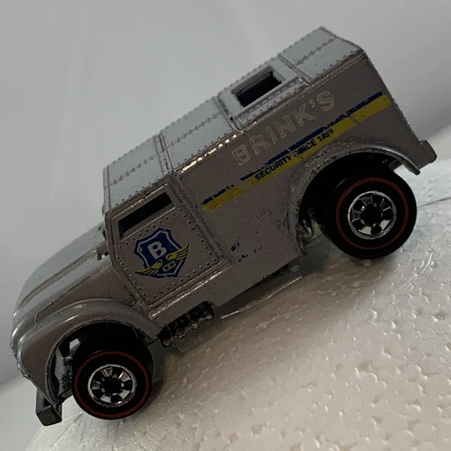 Hot Wheels Redline Funny Money Hong Kong 1970  Brinks Truck Collectible ABG #653