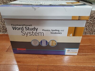 Fountas & Pinnell Word Study System Grade 4 Phonics, Spelling, & Vocabulary