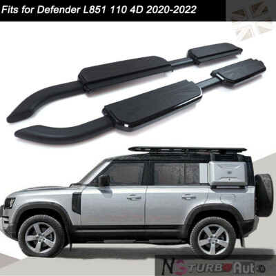 Fits for Defender L851 110 4D 2020 2021-2024 Running Board Nerf Bar Side Step 