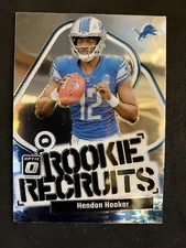 2023 Donruss Optic Rookie Recruits RC #7 Hendon Hooker Detroit Lions