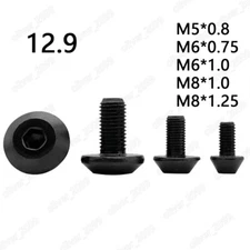 Umbrella Mushroom Shape Hex Socket Bolt Lathe Tool Milling cutter Screw M5 M6 M8