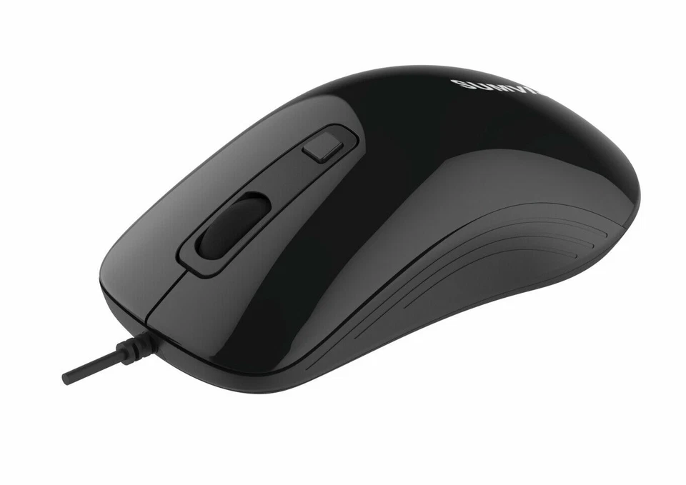 Sumvision AVO Wired USB Optical Mouse 800 - 3200 DPI for Windows PC Laptop Mac  - Image 2 of 4