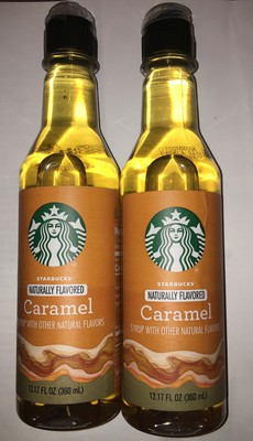 starbucks caramel flavored syrup