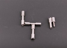 Corby Niete Micro 3/16 (4,7 mm) 4 Stück Edelstahl für Messerbau Schraubniete