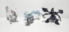 Tomy Officially Licensed Kyurem, Reshiram & Zekrom Pokemon Toy Lot - New