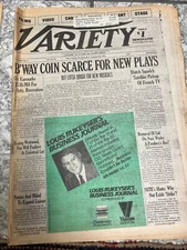 VARIETY MAGAZINE 8/26/81 "RAIDERS OF LOST ARK" #1 FILM SALE