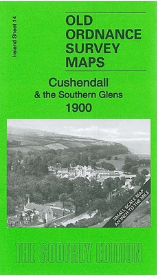 OLD ORDNANCE SURVEY MAP LARNE ISLANDMAGEE 1900 GLENOE GLYNN PORTMUCK