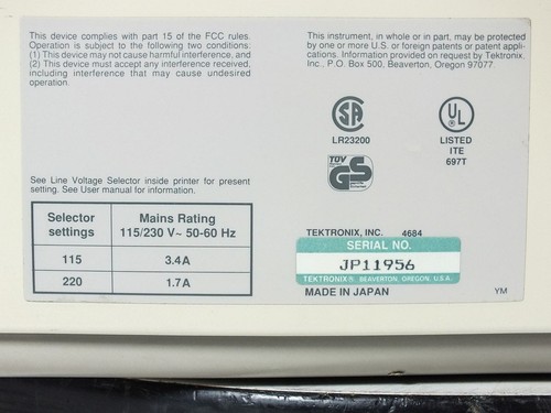 Tektronix PHASER IIsd 4684 Color Laser Printer - UNTESTED - AS-IS - Picture 11 of 11